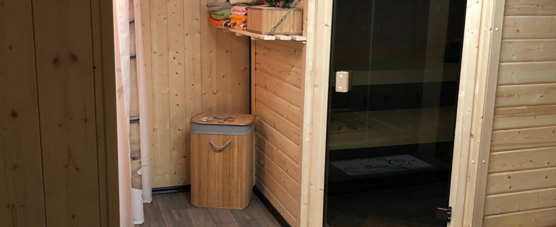 Wellnessbereich im Keller selber bauen – Sauna und Dusche in Eigenleistung